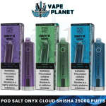 Pod Salt ONYX Cloud Shisha 25000 Puffs 5mg Disposable Vape in Dubai