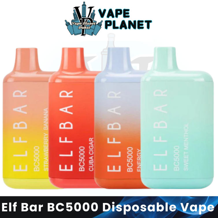 Elf Bar BC5000 Disposable Vape in Dubai