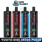 Yuoto Digi 15000 Puffs Disposable Vape in Dubai