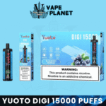 Yuoto Digi 15000 Puffs Disposable Vape in Dubai