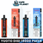 Yuoto Digi 15000 Puffs Disposable Vape in Dubai
