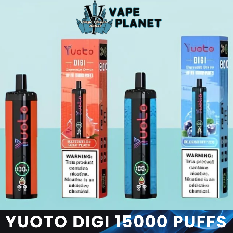 Yuoto Digi 15000 Puffs Disposable Vape in Dubai