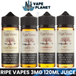 RIPE VAPE VCT Original 120ml (3mg) – Vanilla Custard Tobacco E-Liquid in Dubai