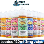 Loaded 120ml 3mg Vape Juice in Dubai
