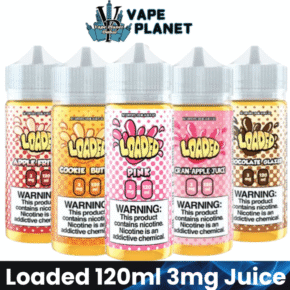 Loaded 120ml 3mg Vape Juice in Dubai