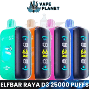 Elfbar Raya D3 25000 Puffs Disposable Vape – Dubai & UAE