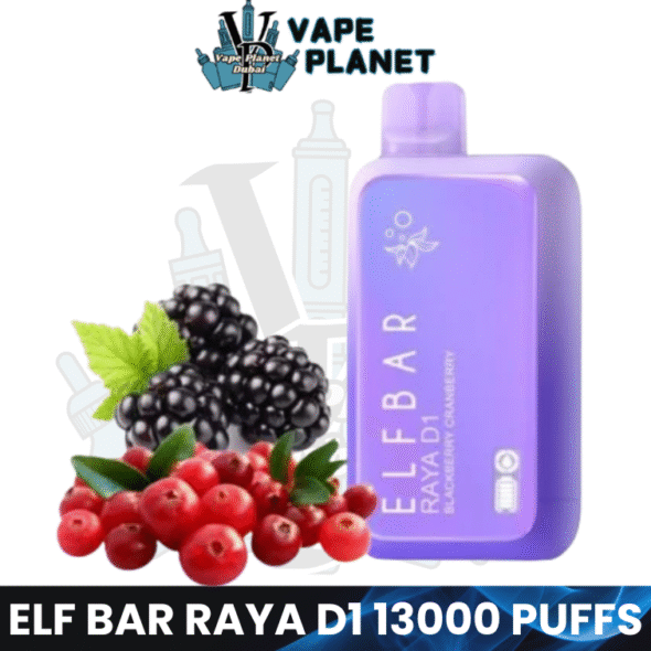 Elf Bar Raya D1 13000 Puffs Disposable Vape – Dubai & UAE