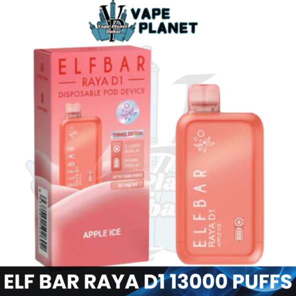 Elf Bar Raya D1 13000 Puffs Disposable Vape – Dubai & UAE