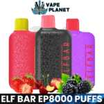 ELF BAR EP8000 Puffs 20MG Nicotine Disposable Vape – Dubai, UAE