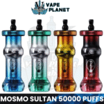 MOSMO SULTAN 50K Puffs Shisha Style 0.5% Nicotine Disposable Vape in Dubai, UAE