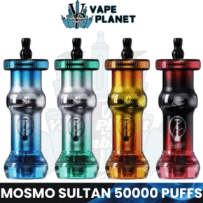 MOSMO SULTAN 50K Puffs Shisha Style 0.5% Nicotine Disposable Vape in Dubai, UAE