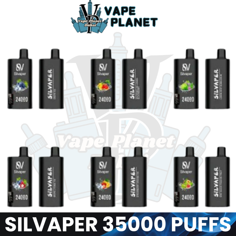 SILVAPER 24000 Puffs Disposable Vape – Premium Long Lasting Vape in Dubai, UAE
