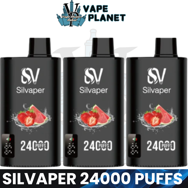 SILVAPER 24000 Puffs Disposable Vape – Premium Long Lasting Vape in Dubai, UAE