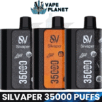 SILVAPER 35000 Puffs Disposable Vape – Dubai & UAE Premium Long-Lasting Vape