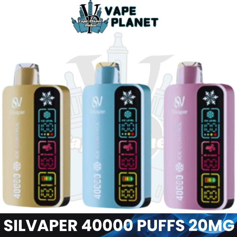 SILVAPER 40000 Puffs 2% Disposable Vape – Premium Long-Lasting Vape in Dubai, UAE