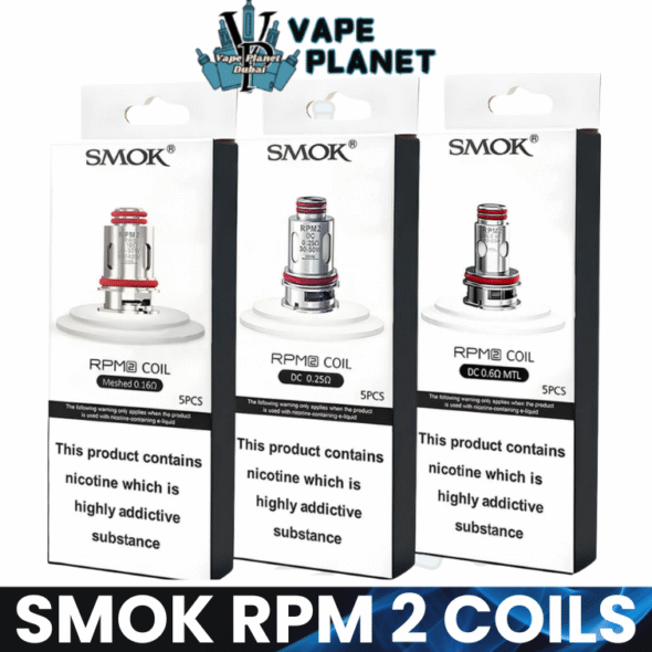 SMOK RPM 2 Replacement Coils 5pcsPack – Dubai, UAE