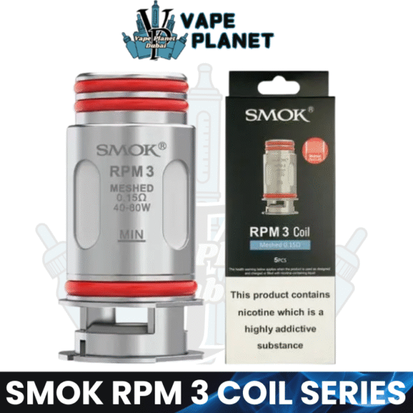 SMOK RPM 3 Coil Series 5pcs/Pack – Dubai, UAE