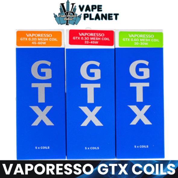 Vaporesso GTX Replacement Coils 5pcsPack – Dubai, UAE