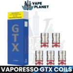 Vaporesso GTX Replacement Coils 5pcsPack – Dubai, UAE
