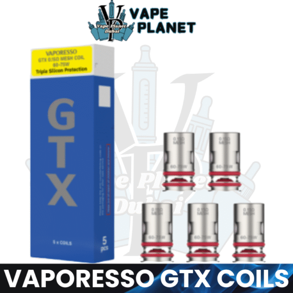 Vaporesso GTX Replacement Coils 5pcsPack – Dubai, UAE
