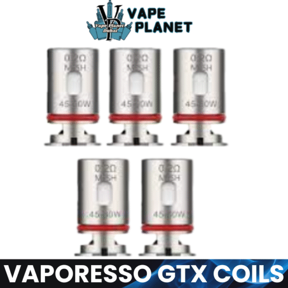 Vaporesso GTX Replacement Coils 5pcsPack – Dubai, UAE