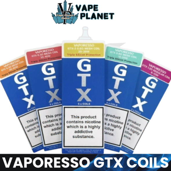 Vaporesso GTX Replacement Coils 5pcsPack – Dubai, UAE