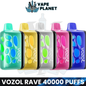 Vozol Rave 40000 puffs 50MG Disposable in Dubai