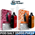 Pod Salt 35000 Puffs 20MG Disposable Vape in Dubai