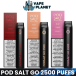 Pod Salt Go 2500 Puffs Disposable Vape in Dubai