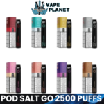 Pod Salt Go 2500 Puffs Disposable Vape in Dubai