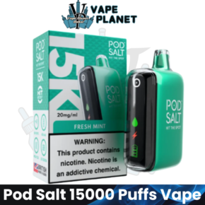 Pod Salt 15000 Puffs Disposable Vape – Dubai & UAE