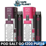 Pod Salt Go 1200 Puffs Disposable 20MG Vape in UAE