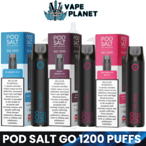Pod Salt Go 1200 Puffs Disposable 20MG Vape in UAE