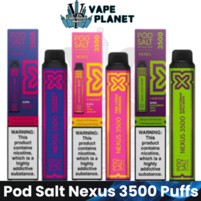 Pod Salt Nexus 3500 Puffs Disposable Vape 20MG – Dubai & UAE