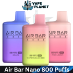 Air Bar Nano 800 puffs 0mg nicotine free disposable vape in UAE