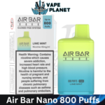 Air Bar Nano 800 puffs 0mg nicotine free disposable vape in UAE