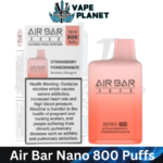 Air Bar Nano 800 puffs 0mg nicotine free disposable vape in UAE