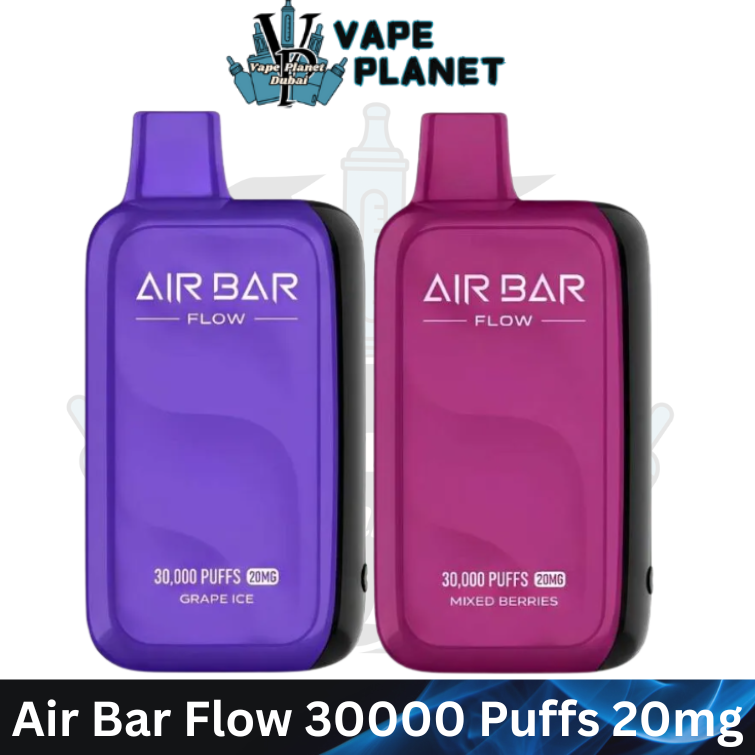 Air Bar Flow 30000 Puffs Disposable Vape Air Bar Flow 30000 puffs disposable vape device with smart screen UAE