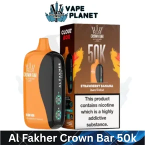 Al Fakher Crown Bar 50k Dubai Cloud Box Disposable Vape