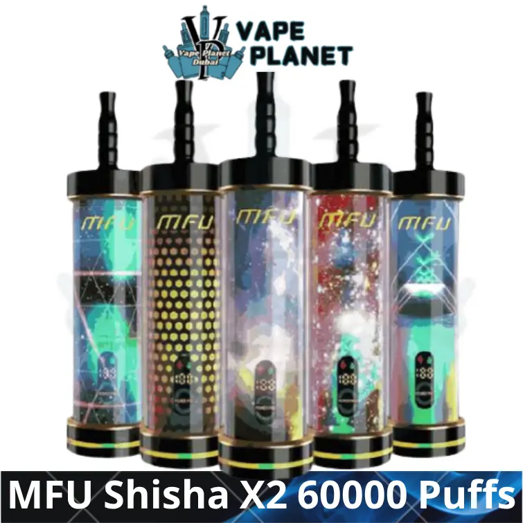 MFU Shisha X2 60000 Puffs Dubai Hookah Disposable Vape